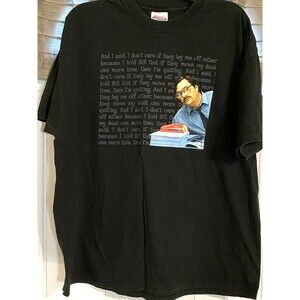 OFFICE SPACE MILTON Vintage 90s T-Shirt XL Official License Red Stapler 2004